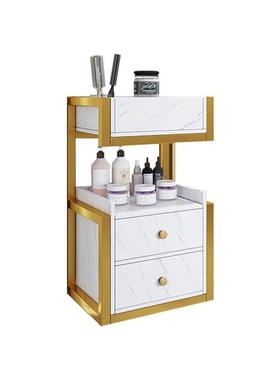 06YM挂壁式理发店柜子多功能美发店发廊专用烫染工具收纳架墙上置