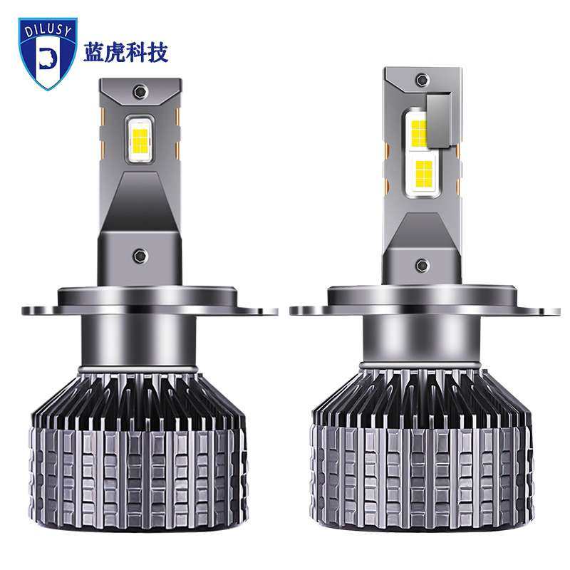 跨境热卖60W led汽车前大灯改装解码车灯高亮聚光汽车led大