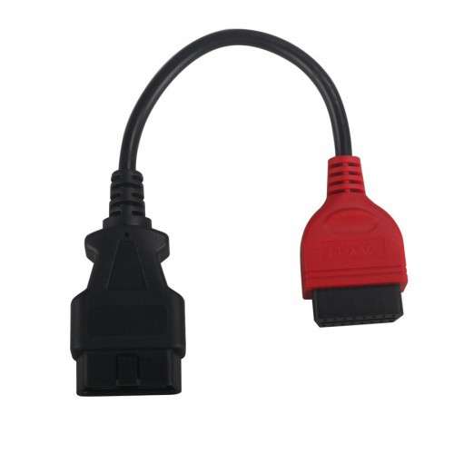 跨境FOR Fiat Ecu Scan OBD Adaptors 6pcs/set 六色转接线连接线