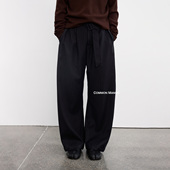 COM25AW 英伦诗篇半松紧垂感条纹西裤 穿越雾都条纹弯刀版 型