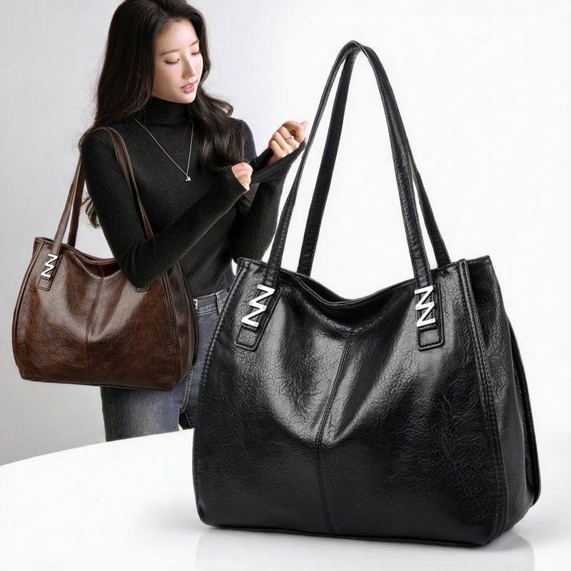 2026新款轻奢质感女包大容量托特腋下包通勤女士软大包手提单肩包 - yagelais箱包旗舰店出品