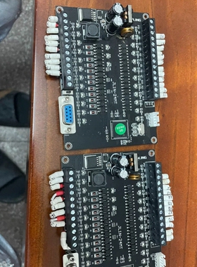JLING国产PLC工控板JL1N-24MT 拆机2个 成色