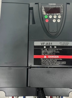 VFAS1-4110PL 拆机二手东芝变频器VF-AS1