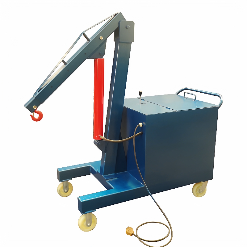 现供应手动配重式吊车电动旋转吊车移动式小吊机液压吊车