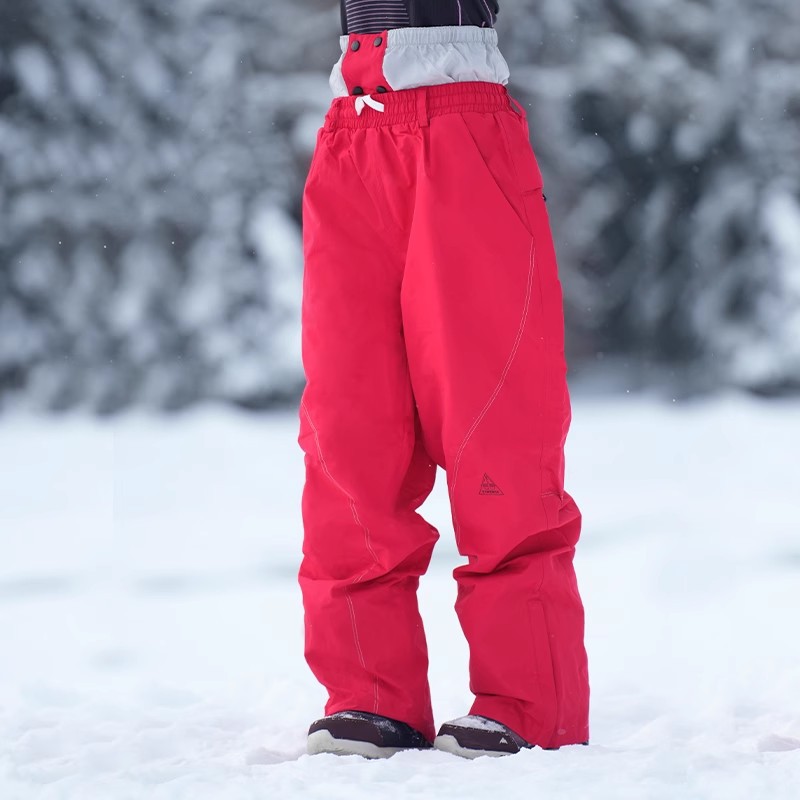 拓野专业防风防水滑雪裤男女通用