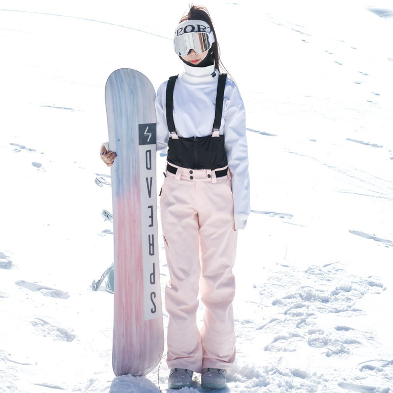 拓野新款防风防水保暖女滑雪单板
