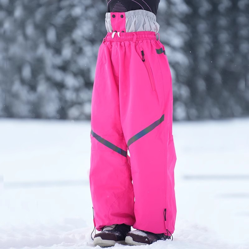 拓野专业防风防水滑雪裤男女通用