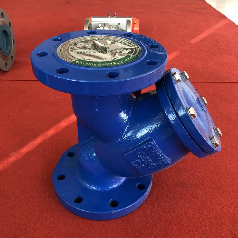 凯维Y供型过器应GL41斯H-1GL41H-166Q铸铁管道法兰过滤器球墨Y型