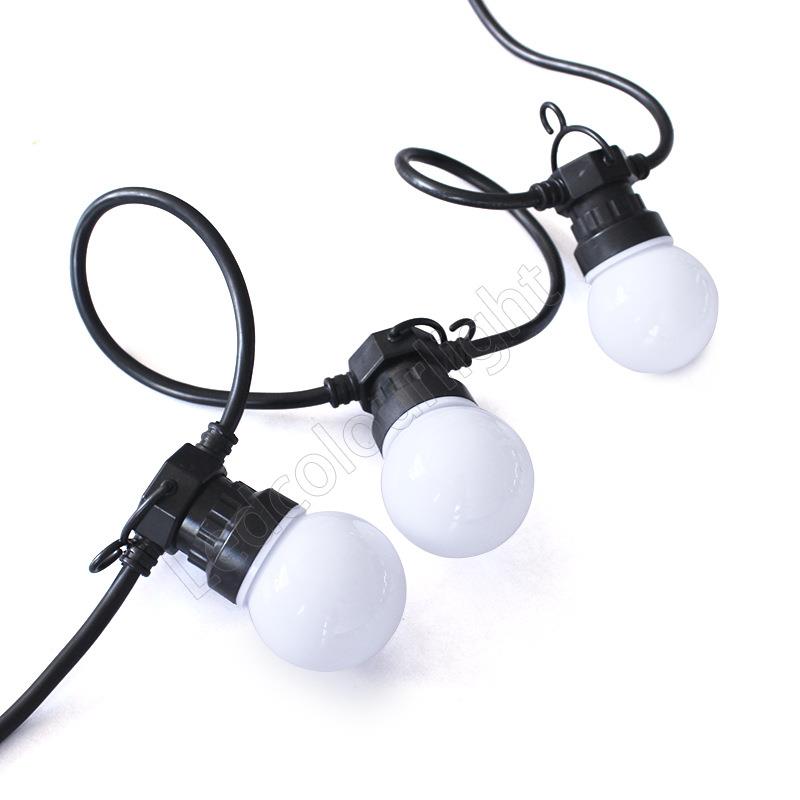 50mm DMX RGB LED球泡灯串 公园商场装饰灯 星空艺术馆 氛围灯