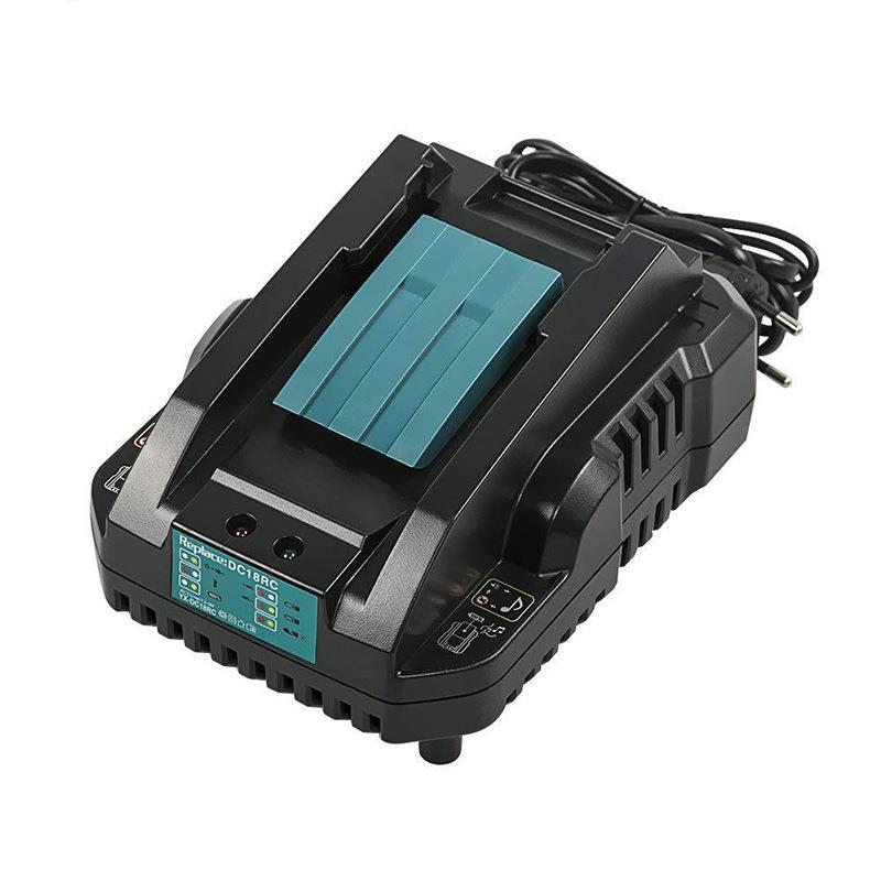 适用于makita牡田充电器DC18RD 14.4V 18V电动工具锂电池4A充电器