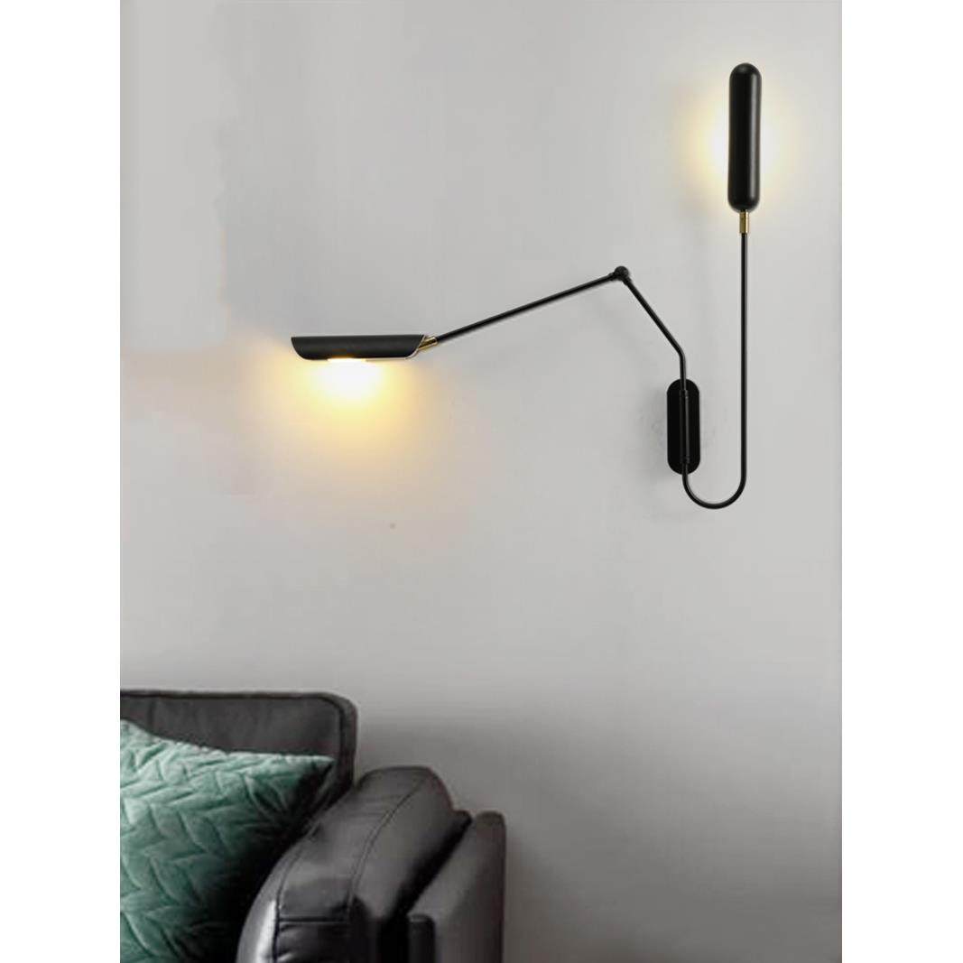 创意个性工业风餐厅长臂灯北欧客厅沙发双头长杆摇臂旋转卧室壁灯,鲜花速递/花卉仿真/绿植园艺,割草机/草坪机,淘宝优惠券,粉丝福利购,淘宝优惠卷