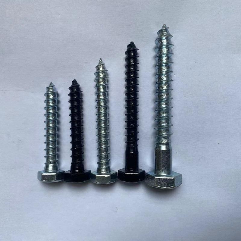 木螺丝现货镀锌外六角螺钉自攻螺丝钉DIN571外六角头尖尾自攻丝钉