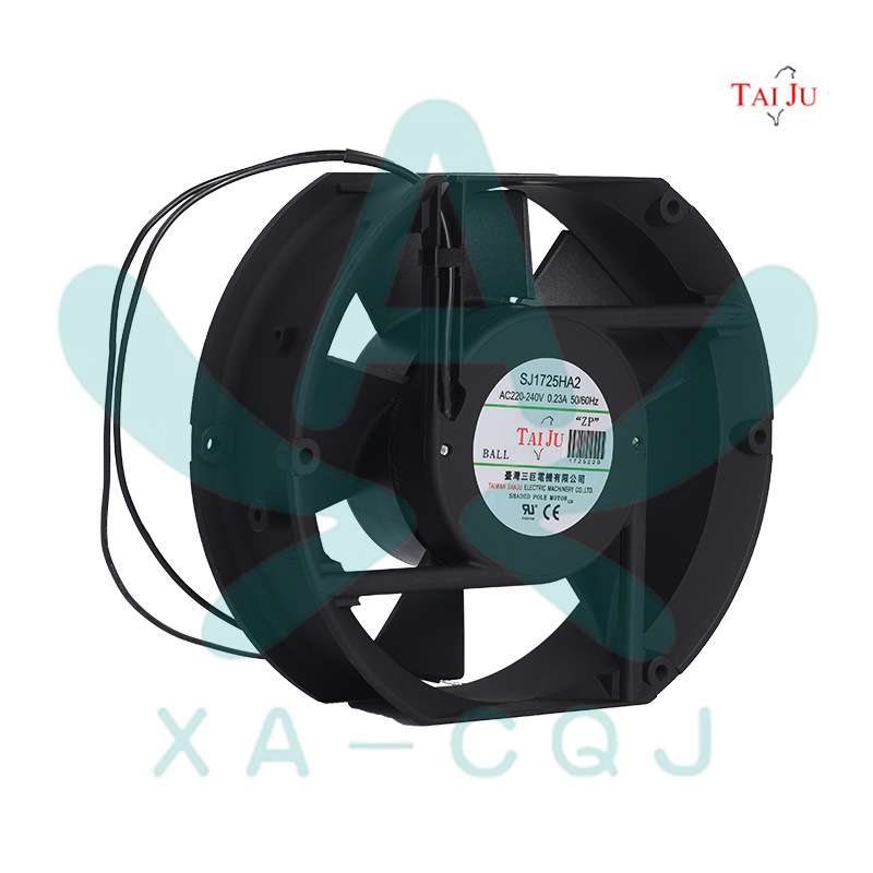 台巨SJ1725HA2 220V 0.28A 滚珠引 电脑 机柜 电机 仪表散热风扇