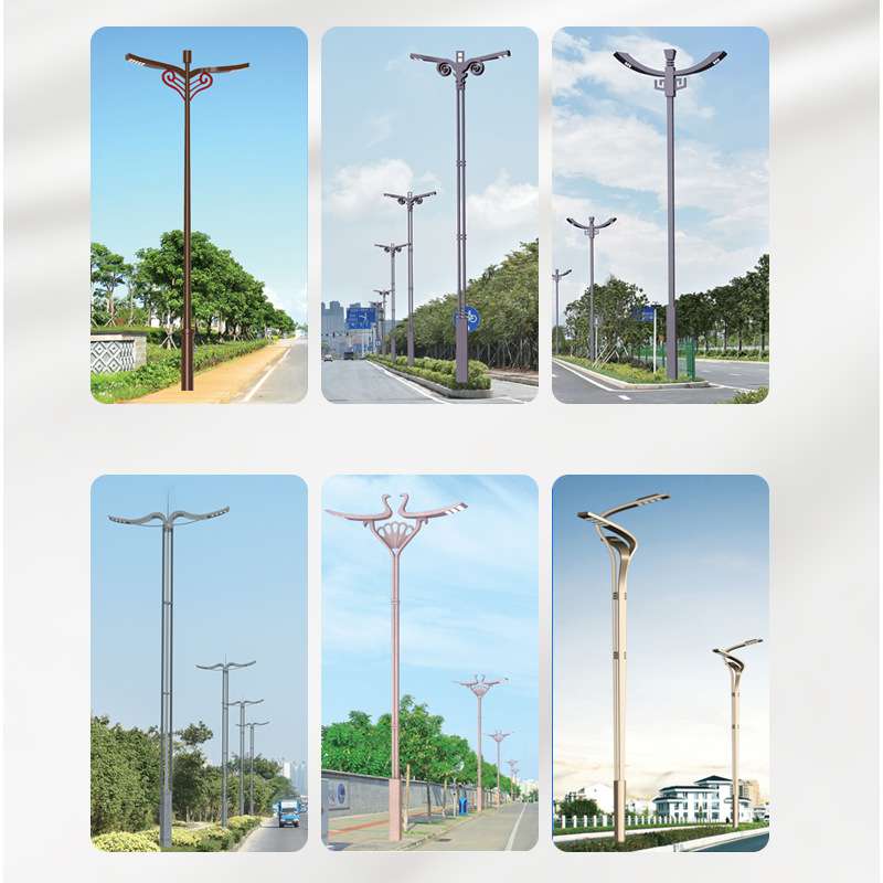 户外小区公园照明LED路灯景区个性庭院灯双臂道路照明异形景观灯