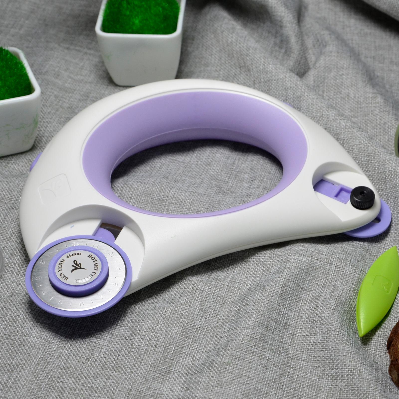 BEN YEDD裁布裁纸多功能可替换刀片双头轮刀