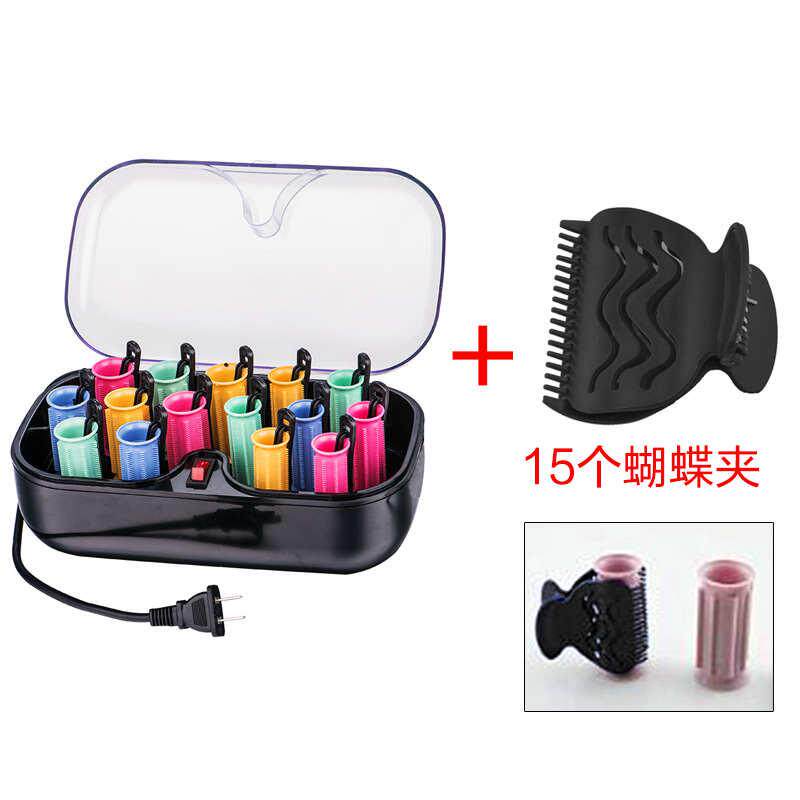 内扣电子卷发筒插电加热家用陶瓷大卷梨花卷发器空气刘海塑料发卷