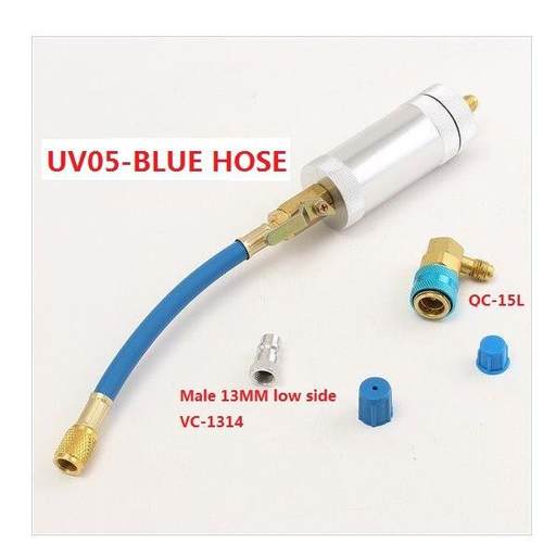 R134A R12 R22制冷系统制冷油雪种油荧光检漏剂纯液体加注筒UV05