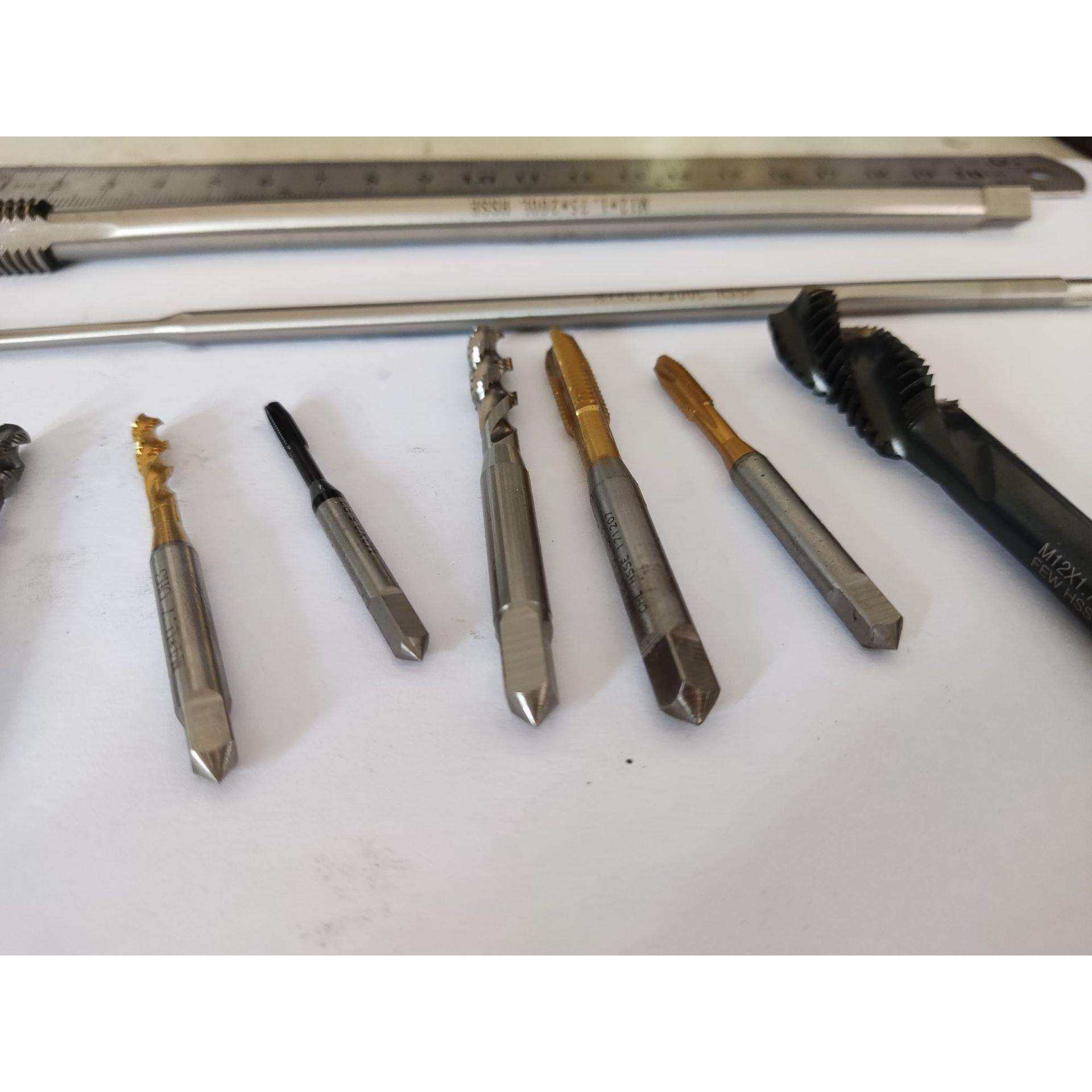 7/16丝攻，7/16-14UNC，7/16-20UNF螺旋先端丝攻