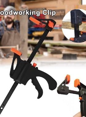 极速Woodworking Clip Bar Clamp F-tyle KGrip Quick Ratchet