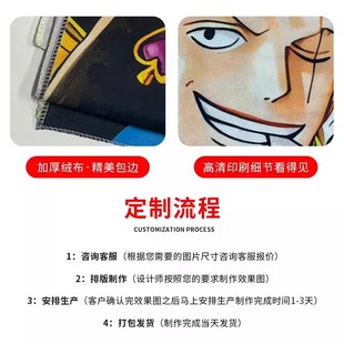 极速定制宿舍墙布背景布网红vins挂布装 海报图案照片 饰挂毯二次元