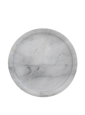 极速北欧简约g风天然大理石托盘小圆盘甜点盘子收纳盘杯垫摆件展