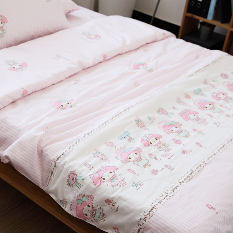极速lomo女孩粉色少女浪漫粉inBs风可爱软妹 全棉斜纹单件床单被,床上用品,床单,淘宝优惠券,粉丝福利购,淘宝优惠卷