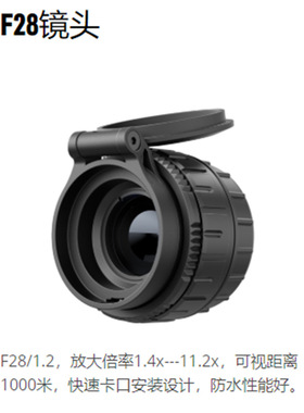 极速脉冲星热成像产p品镜头配件F28/F38/F50