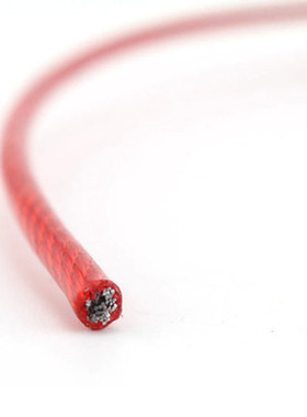 极速包塑钢丝绳304l不锈钢晾衣绳葡萄架大棚晒被2/3/4mm粗红色涂