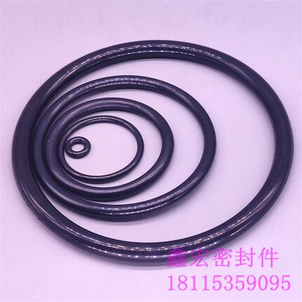 极速O型圈密封圈件大尺寸内径405-10E00*线径7mm黑色丁晴胶油缸气