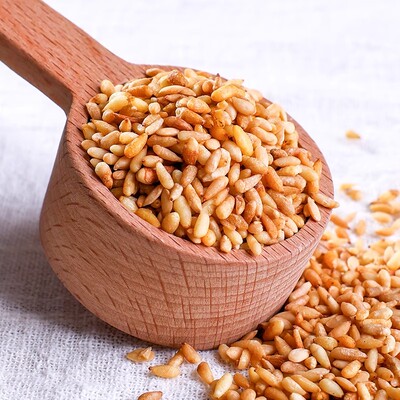 柏子仁中药材野生正品500g非粉炒柏子仁茶柏籽仁柏实柏泡茶泡水喝