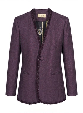 【彤姐原创】冬季显瘦时尚轻奢气质休闲小众独立西装套装W25D949