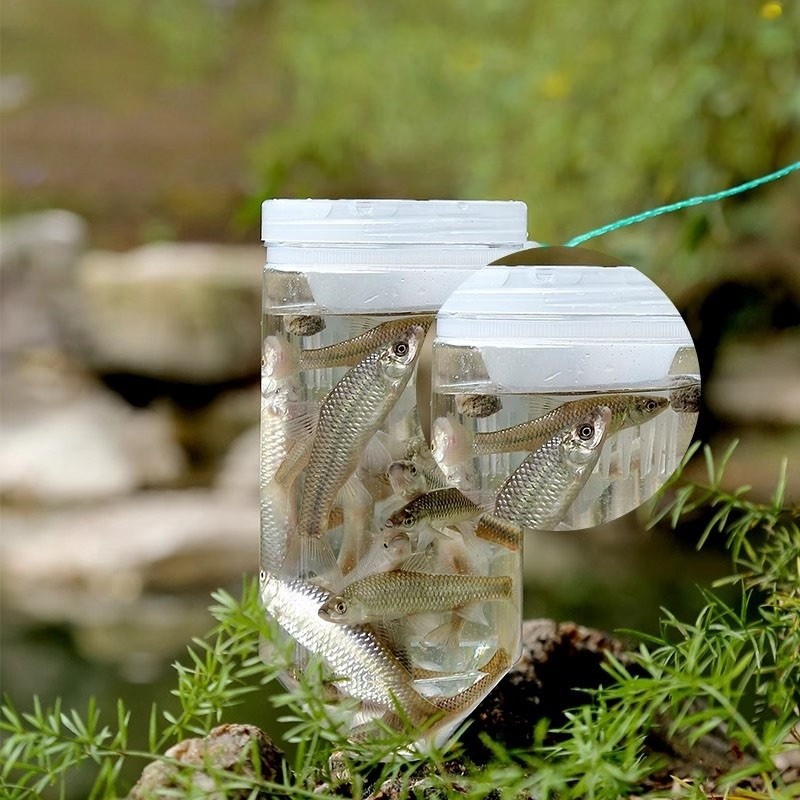 加大户外塑料捉鱼瓶抓鱼神器倒须不漏鱼虾网蟹笼亲子户外抓鱼工具