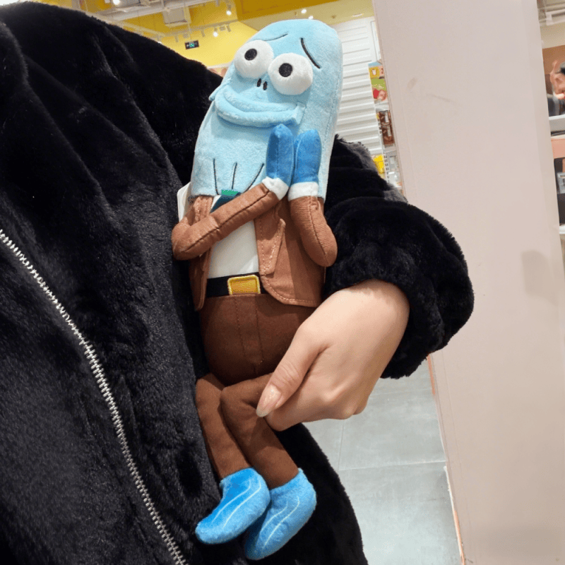 比奇堡丑鱼玩偶拜托鱼陪伴安抚治愈系搭子送男女朋友礼物2026新款,节庆用品/礼品,创意玩偶,淘宝优惠券,粉丝福利购,淘宝优惠卷