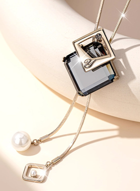 毛衣链高级感气质长款项链2025新款爆款轻奢衣服配饰百搭时尚吊坠