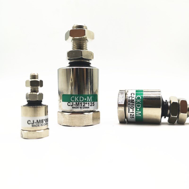 气立可带法兰气缸浮动接头CJ-M8X1.0F/M10X1.25F/M12/M14X1.5F