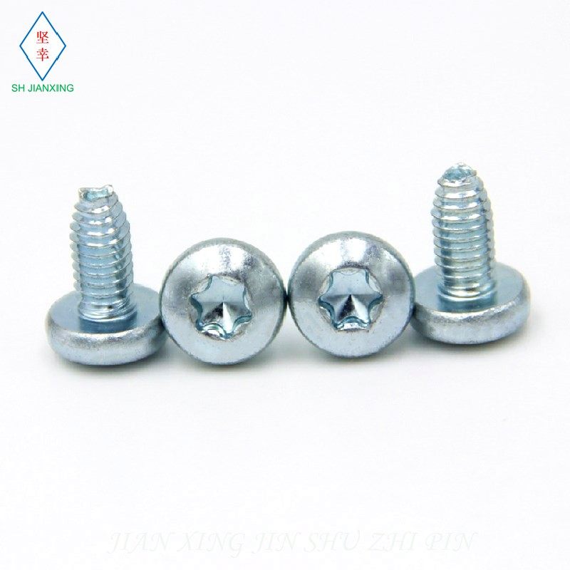 三角牙螺丝钉内梅花盘头8.8级镀锌M4M5M6*8/10防盗圆头自攻自锁,工业油品/胶粘/化学/实验室用品,实验室漏斗,淘宝优惠券,粉丝福利购,淘宝优惠卷
