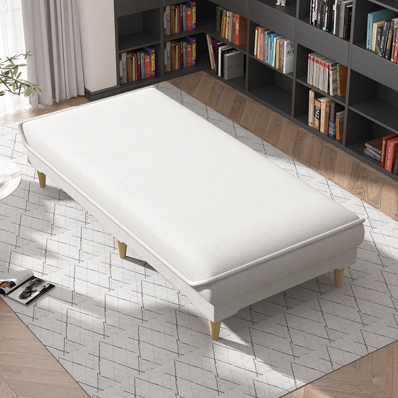 阳台贵妃躺椅可坐房间两用拼床延长午睡床边单人床加宽拼接床尾凳