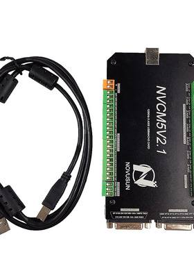 MACH3 USB 接口板NVCM 3/4/5/6轴 脉冲控制伺服步进电机