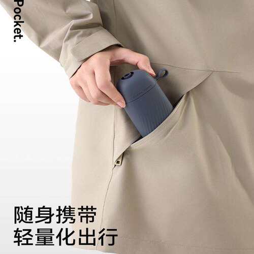EVERYTHINK按压式U型颈枕 飞机护颈睡洞充气枕便携旅行枕四件组柔