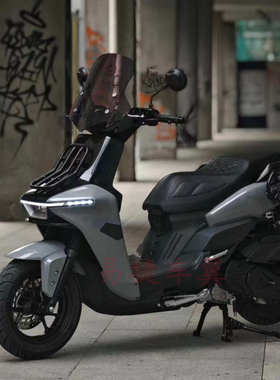 王野踏板摩托车探岳探越150CC后货架尾箱架边包架防护杠保护险杠