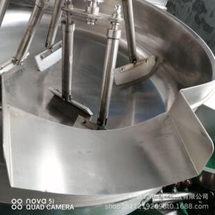 红油辣椒虾酱炒制锅橡子粉干面粉搅拌夹层锅大型自动炒菜设备