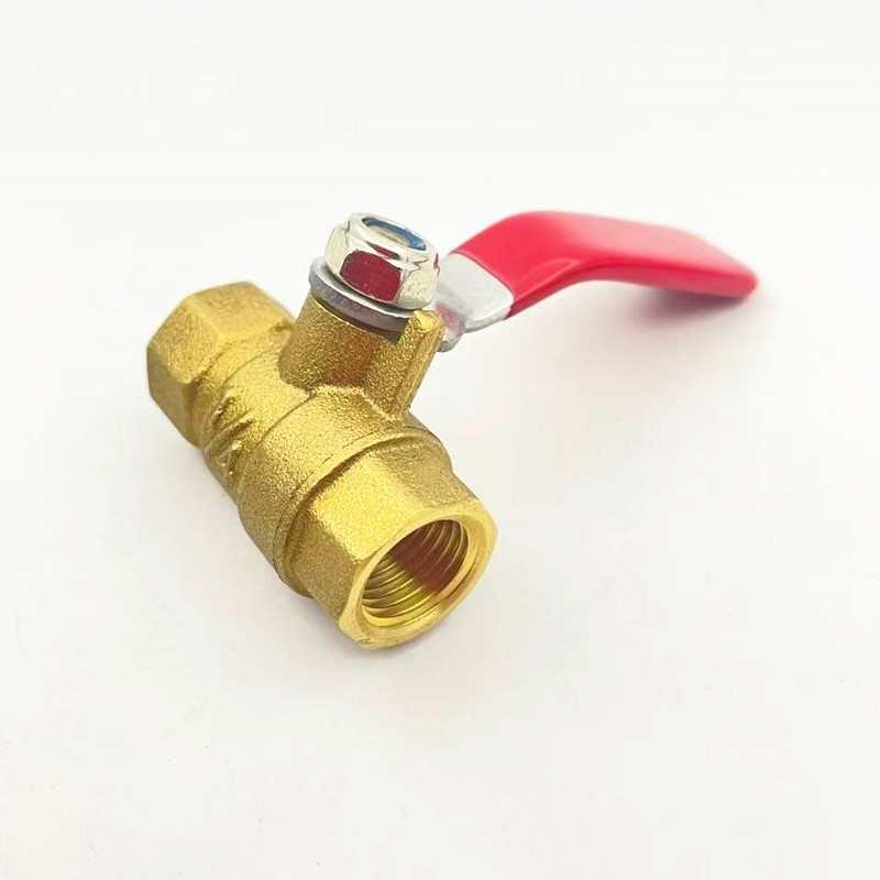 玉豪阀门铜球阀内丝扣3分DN10内外阀门大体3/8气管开关管道2分1/4