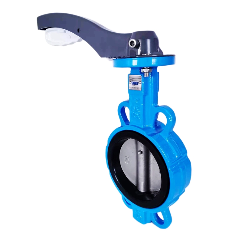 D71X-10 16手动对夹式蝶阀 DN40 50 65 80 100 200铝合金手柄阀门