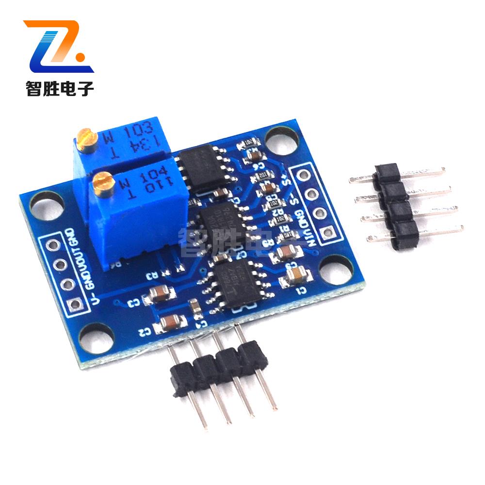 精度微伏/毫伏电压放大器 小讯号仪表放大器 AD620输出倍数可调