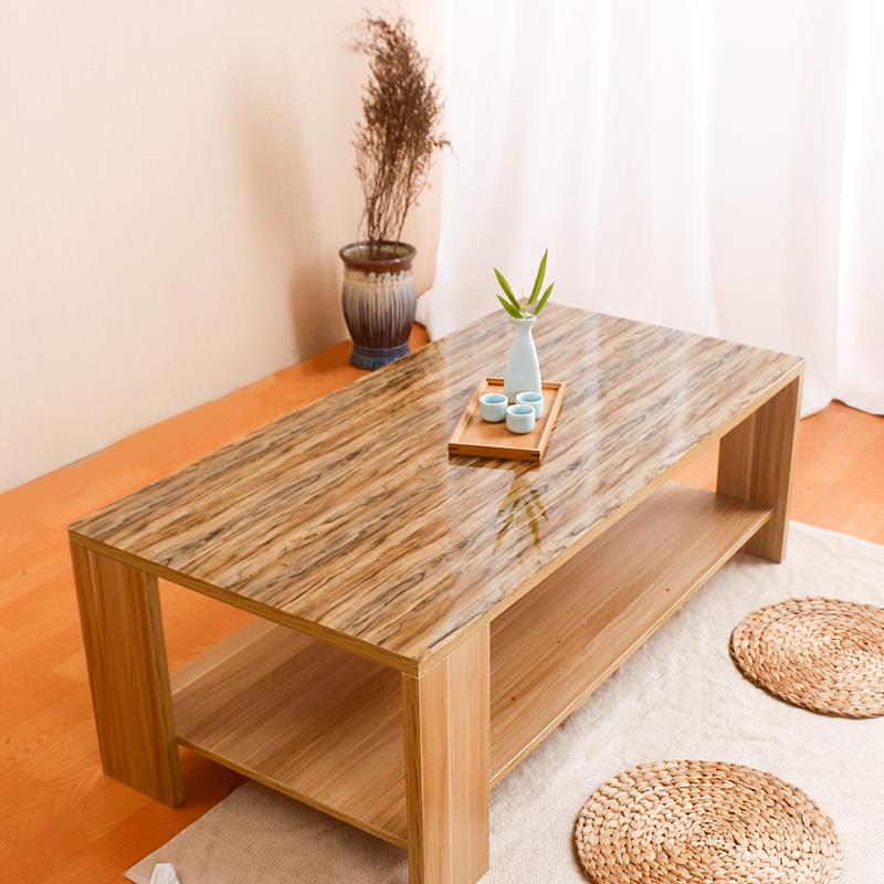 桌垫胶垫桌面茶几软玻璃隔热垫子加厚水晶垫仿木桌布木纹防水防烫