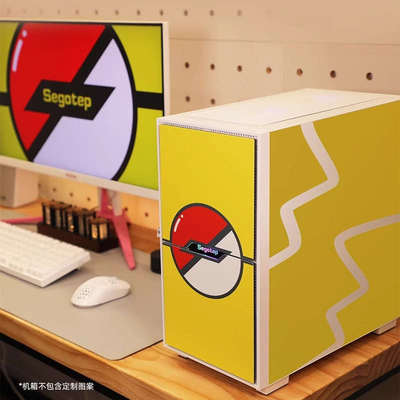 鑫谷卓灵1机箱白色迷你matx台式电脑主机卓灵3玻璃侧透itx小机箱