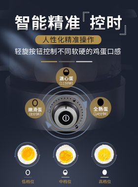 Solis/索利斯8270双层蒸蛋器煮蛋器家用神器定时自动断电 早餐机
