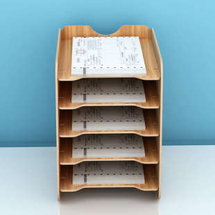 票据收纳盒工位收据凭证整理办公室桌面报销单据会计出纳分类神器