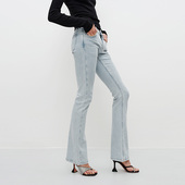 复古怀旧风 低腰包臀款 FG04J02 微喇牛仔裤 FILGood