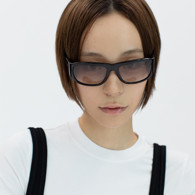 FILGood 26年夏季新款 黑色边框灰色镜片墨镜  防蓝光 FG06AC02